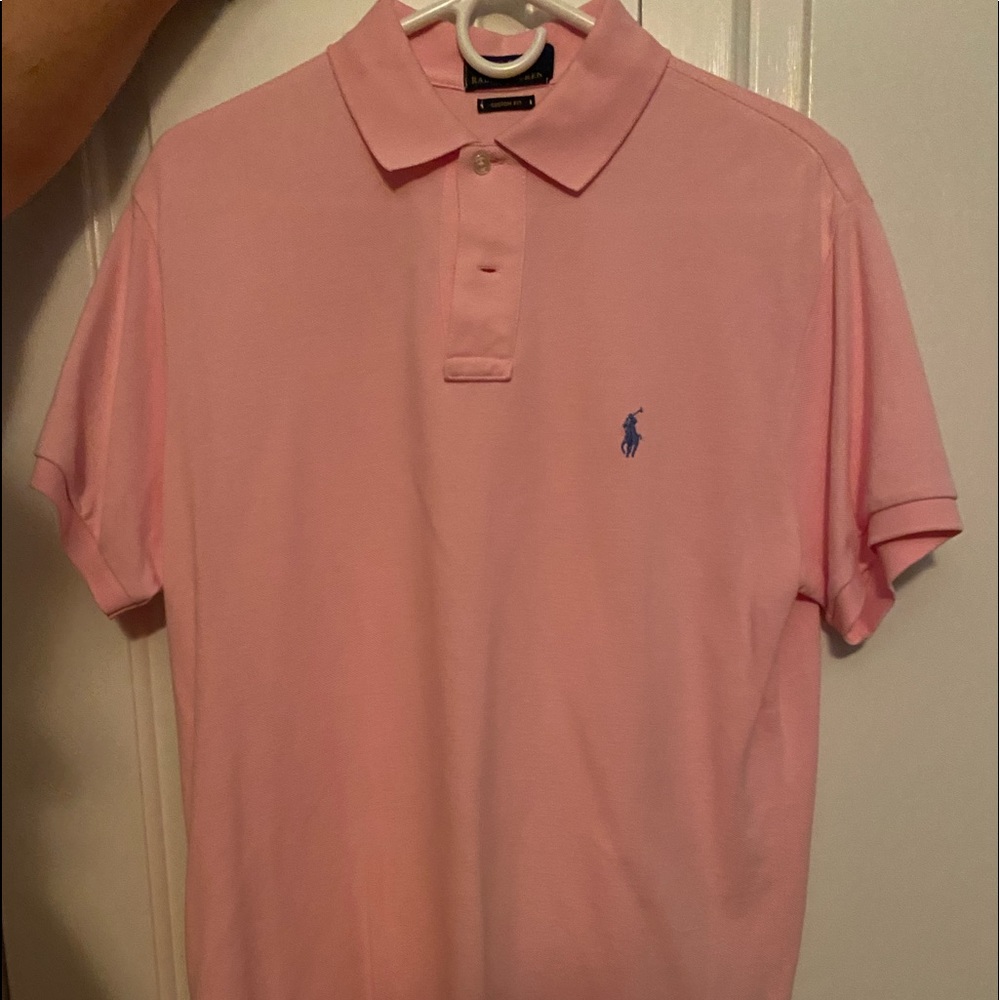 Polo pink collared shirt